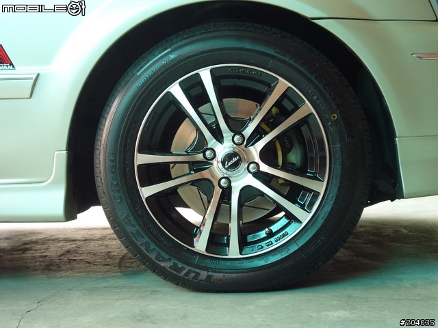 Ford Tierra 換胎開箱之GR80
