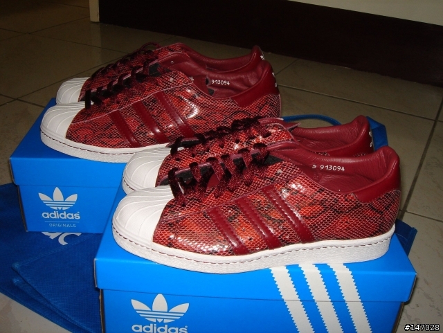 【好鞋分享】adidas SUPERSTAR 80s 嗆辣紅蛇!