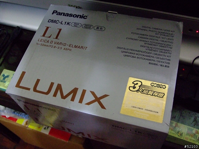 最初的感動...Panasonic DMC-L1Kit 二度開箱