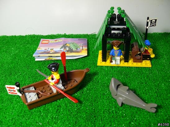 (LEGO)1992年 樂高 PART 23 海盜系列 6258 海盜走私者的小屋