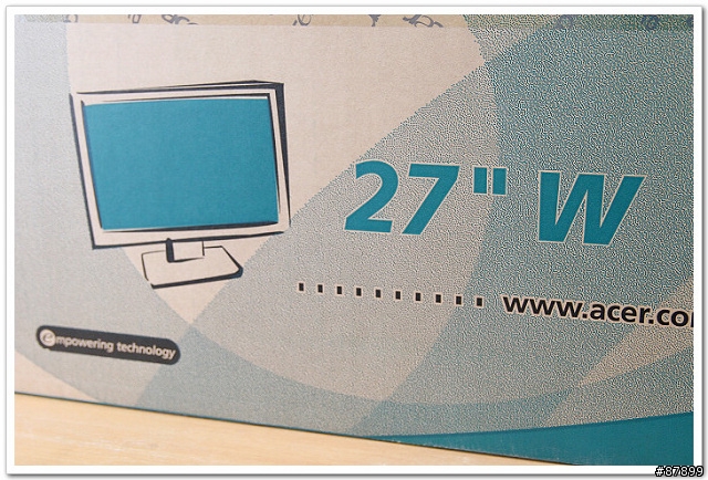 巨大尺寸平價首選 Acer AL2723W 27吋液晶螢幕開箱