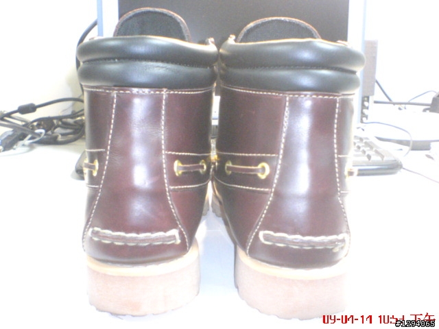 {開箱}Timberland 【 34561 】 Authentics 7-Eye Chukka Burgundy 雷根鞋
