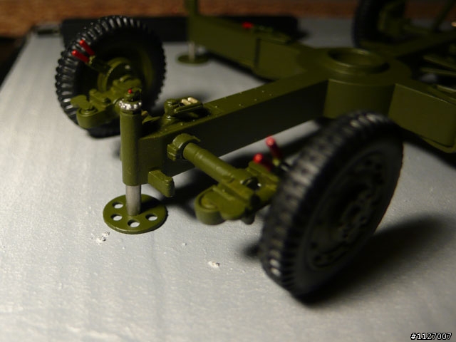 國軍 M1四公分防空機關砲 - 製作進度5 火砲好!