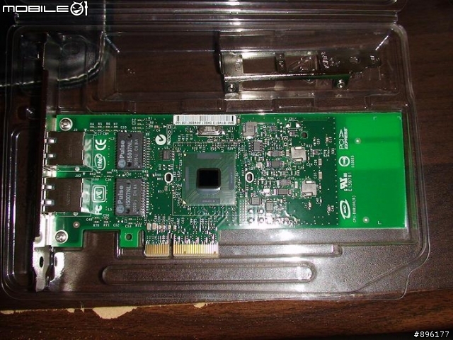 【超級大外行開箱文】純開箱 ~ INTEL Gigabit ET Dual Port Server Adapter 有心得沒測試