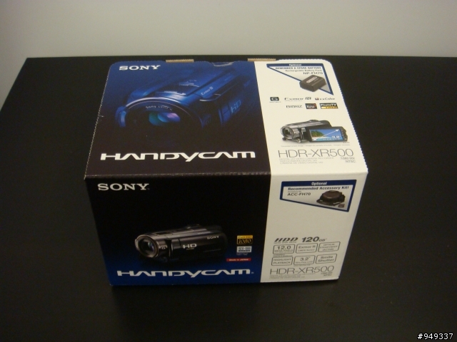 09年最值得買的DV-SONY-XR500公司貨開箱(HD夜拍測試)