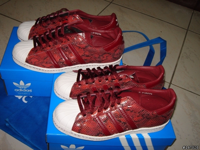 【好鞋分享】adidas SUPERSTAR 80s 嗆辣紅蛇!