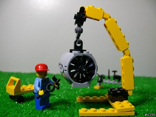 (LEGO)2006年 樂高 PART 21 城市系列 7901 飛機修護工