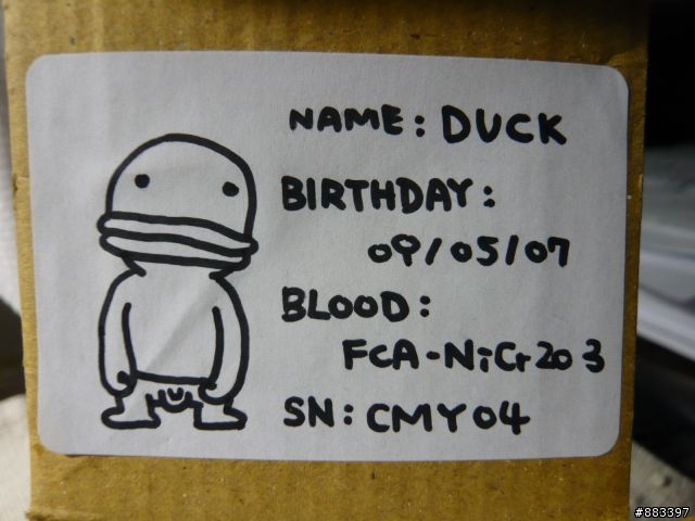 DIY 鑄造公仔 - CMY04 (DUCK)
