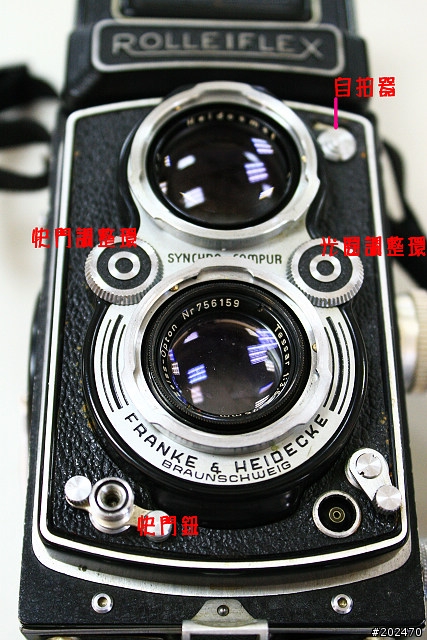 Rolleiflex 3.5 TLR上片&使用簡介