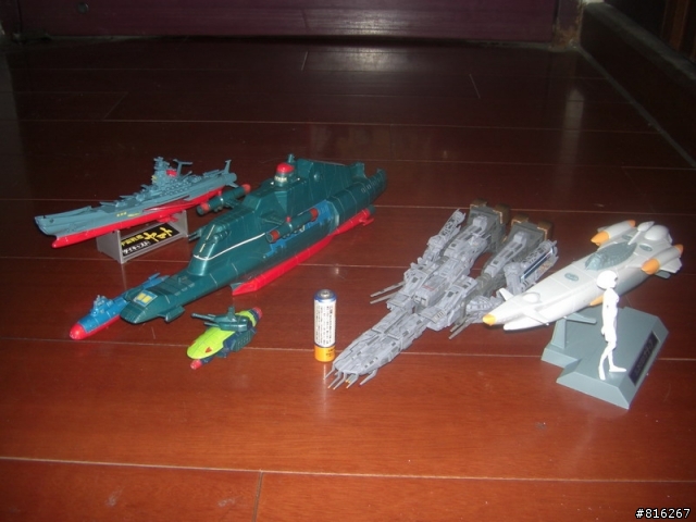卡通中戰艦模型_心中四大戰艦