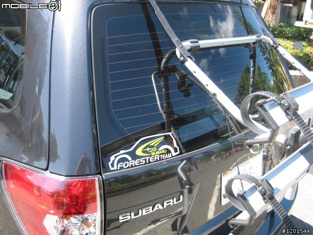 Forester 2.0 + THULE 9106 後車架