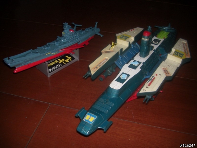 卡通中戰艦模型_心中四大戰艦