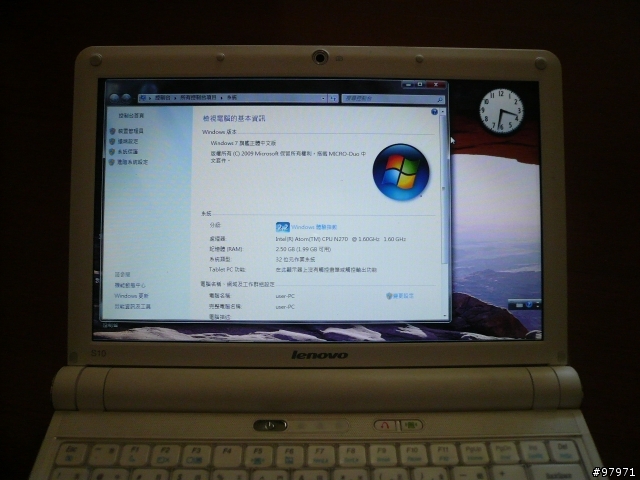 S10小筆電安裝Windows7 RC Build 7100加裝MICRO-Duo中文套件