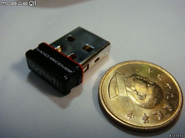 滑鼠的精準度-Logitech V550 Nano 無線雷射滑鼠
