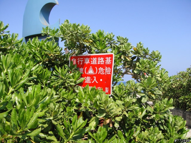 台東縣的自行車古道(台東市豐里海岸)