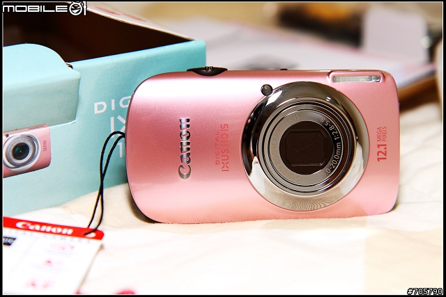 粉紅CANON IXUS 110 IS開箱+新添購超卡哇依的兔子相機包^_^
