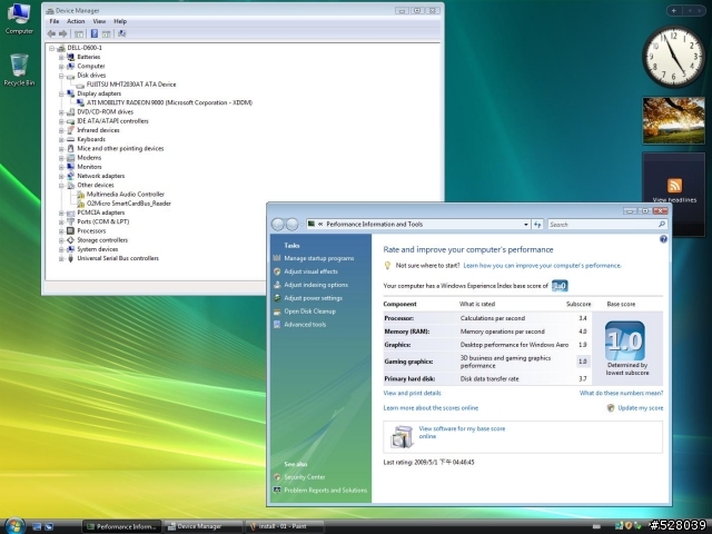 老筆電也有春天 - D600 Ready for Vista and Windows 7