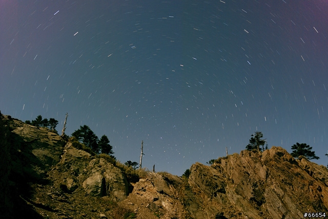 D80拍星軌成果