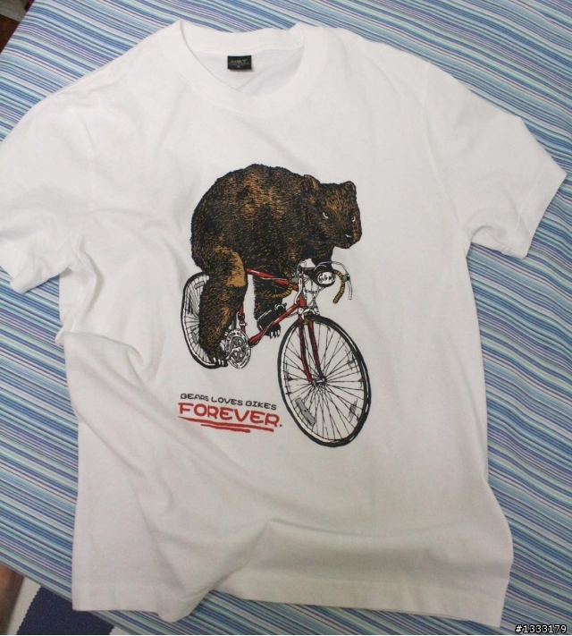 SAGLiFE郵差包 & 熊騎腳踏車T