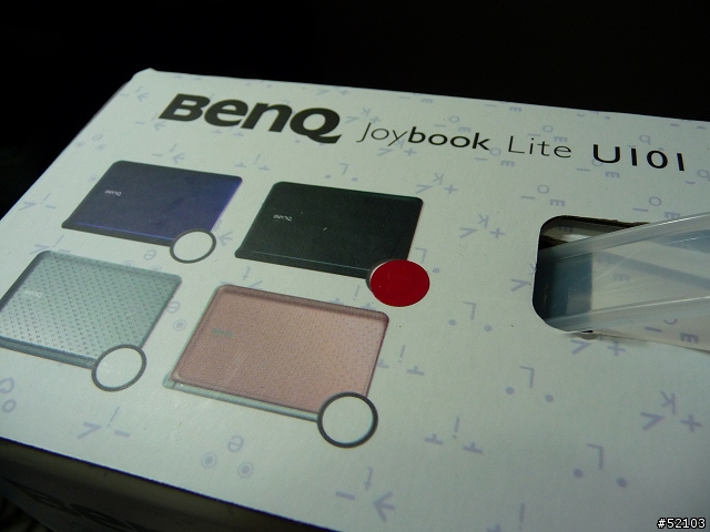 便宜BenQ Joybook U101B(黑色) 入手開箱分享