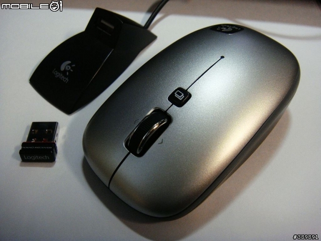 滑鼠的精準度-Logitech V550 Nano 無線雷射滑鼠