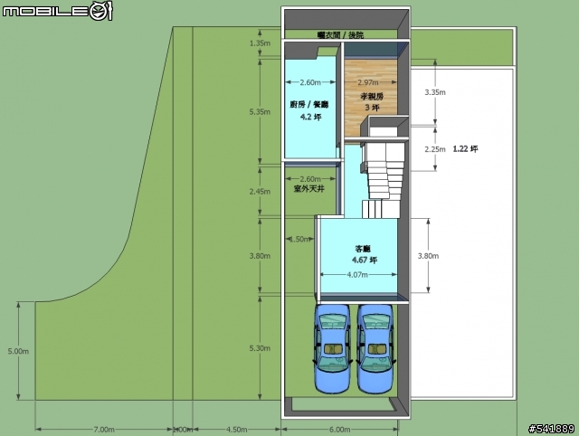 自建住宅初步構想圖請指教,謝謝。(11/2更新)