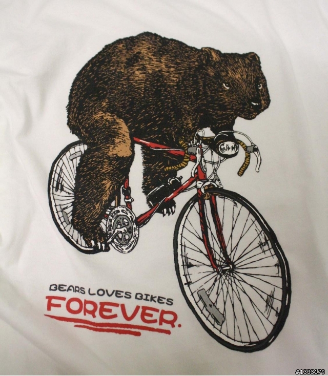 SAGLiFE郵差包 & 熊騎腳踏車T