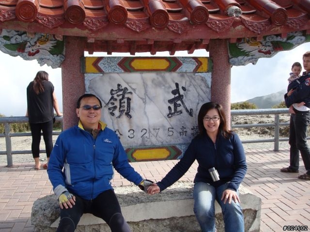 高山一豎之旅(上) 決戰武嶺之巔 - 鐵馬家庭南北大會師