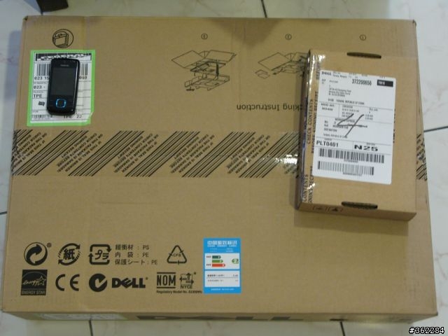 DELL s2309w 簡陋開箱