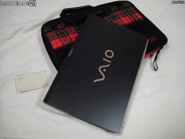 【王者登場 誰與爭鋒】SONY VAIO VGN-Z48TD/X 碳纖黑+吉田カバンPCバッグ レッドチェック【数量限定30】 CC-YPC-SR/RC