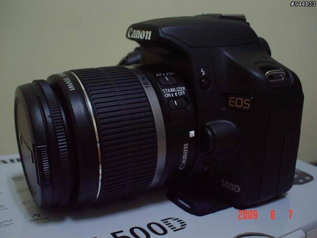 canon 500D 新手開箱-->新機入手的喜悅~~~