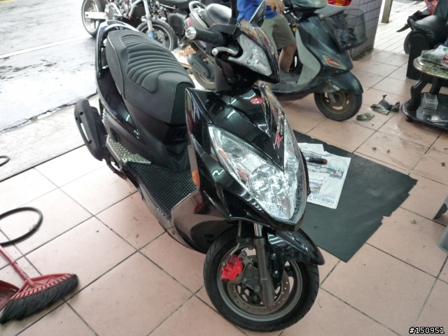 雷霆racing化油版150陶碟改FRANDO幅卡