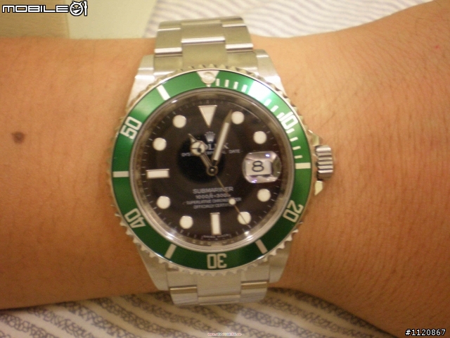 我的第一支勞錶16610LV~35歲迎接小baby的紀念禮物