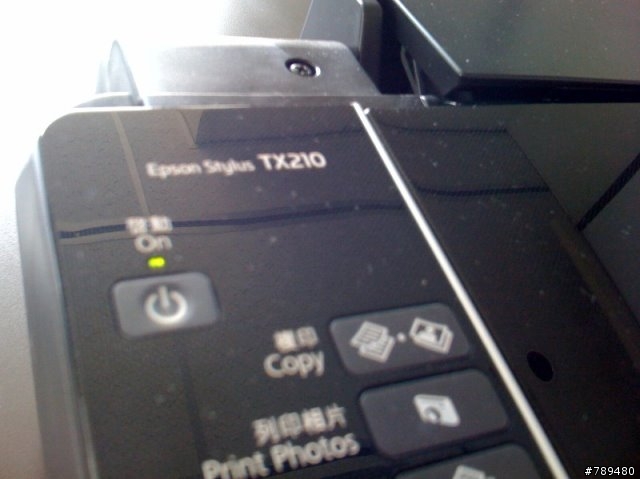 「使用分享」EPSON STYLUS TX210多功能複合機