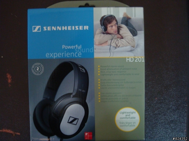 Sennheiser HD-201 不專業開箱 搭配 SONY ERISSON DS-205 藍芽耳機