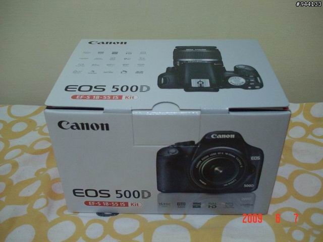 canon 500D 新手開箱-->新機入手的喜悅~~~