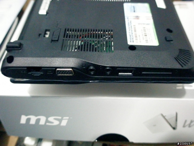 MSI U123 開箱文