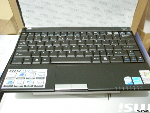 MSI U123 開箱文