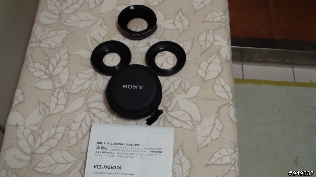 (分享)SONY-DV原廠超薄廣角鏡+心得(HGE07-HGA07)