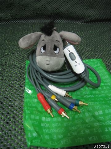 開箱文 Xbox 360 60G 惡靈古堡5 同捆包,同場加映 高解析 VGA AV端子線