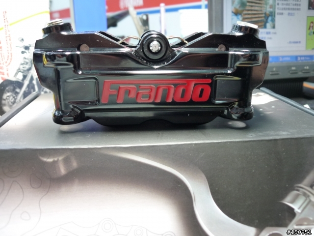 雷霆racing化油版150陶碟改FRANDO幅卡