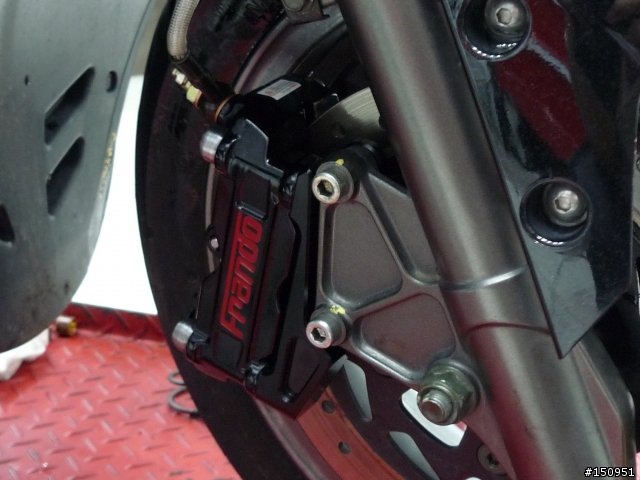 雷霆racing化油版150陶碟改FRANDO幅卡