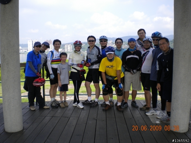 *〔泰友空〕*輕鬆晨騎團~~980620環島(社子島)晨騎 全記錄