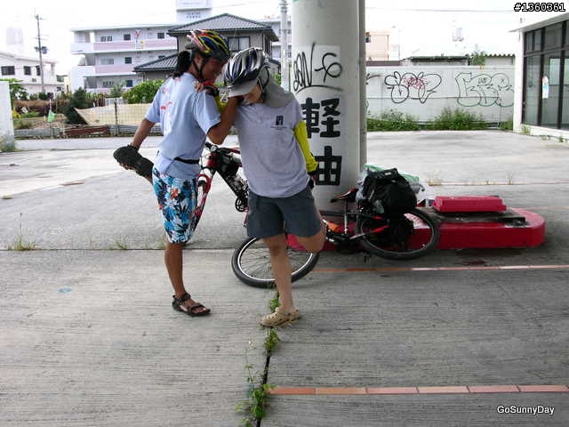 重裝單車環沖繩---我的流浪遊記