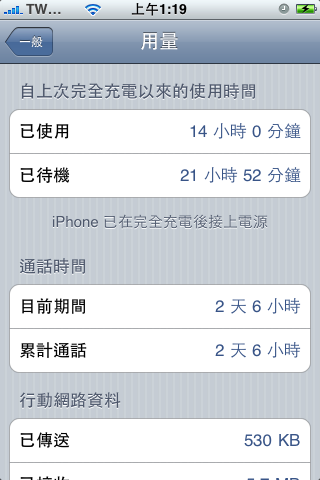 升3.0後電池續航力的問題
