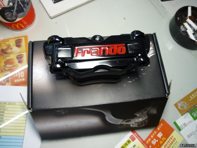 雷霆racing化油版150陶碟改FRANDO幅卡