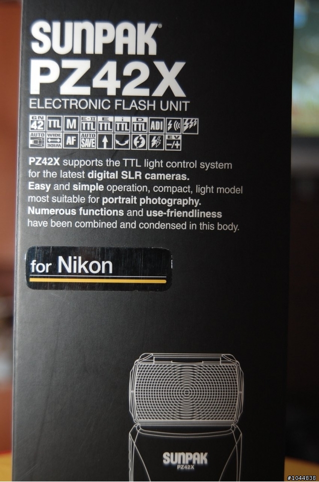 Nikon D40 外閃的經濟搭配 -- SUNPAK PZ42X