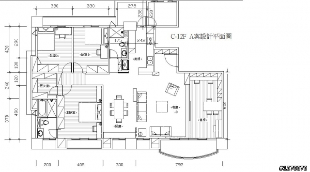 新家預售屋客變格局,請大大們協助規劃給予意見。