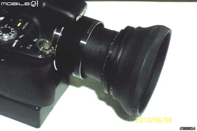 幫 SONY HX-1 DIY簡易濾鏡套筒