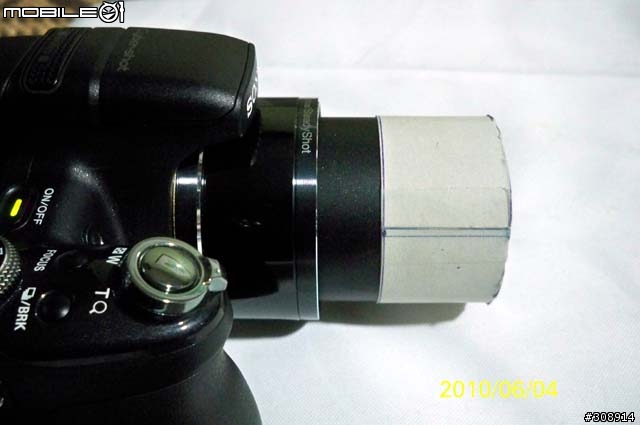 幫 SONY HX-1 DIY簡易濾鏡套筒